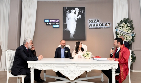 Beşiktaş'ta nikah törenlerine kurallar getirildi