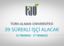 Türk-Alman Üniversitesi 39 Sürekli İşçi alıyor