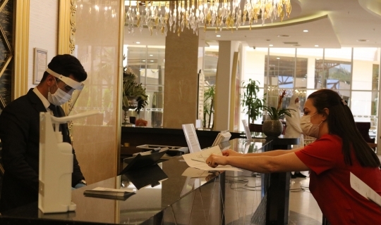 Termal otele ‘güvenli turizm sertifikası verildi